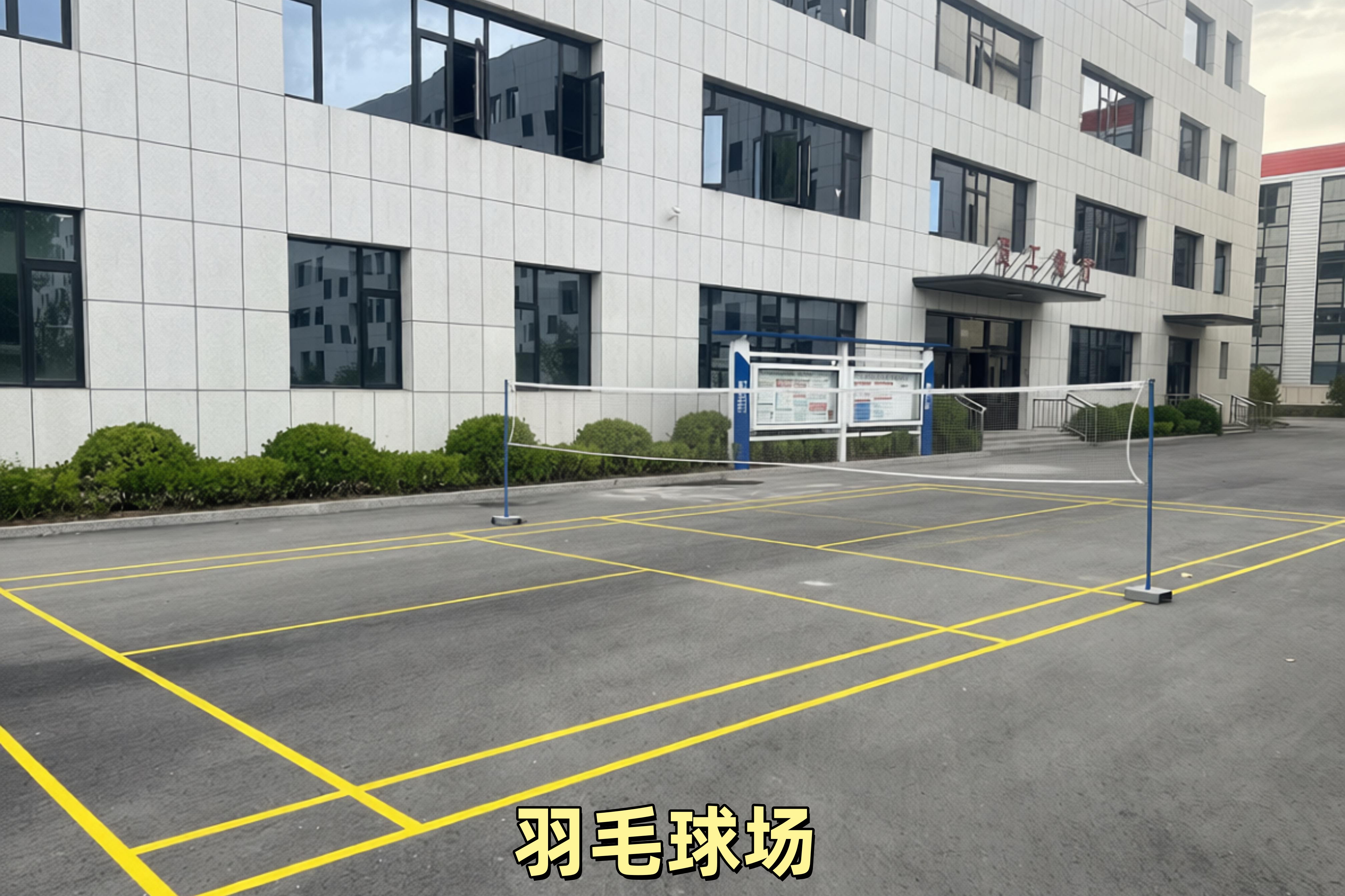 羽毛球场